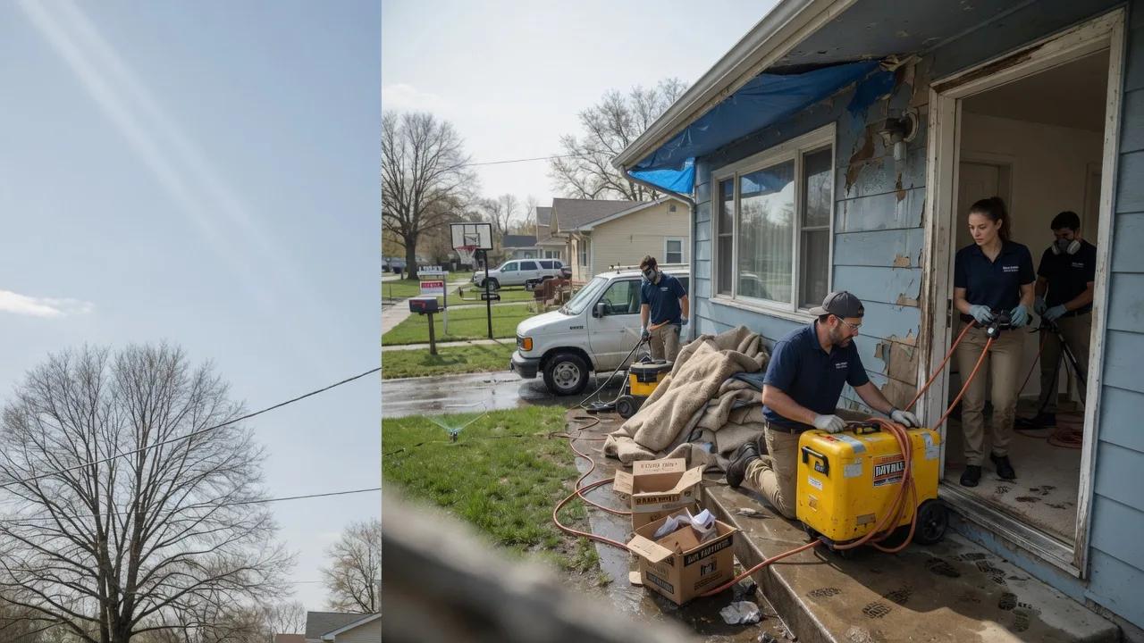 Basement Flood Cleanup in Hospers, IA near me